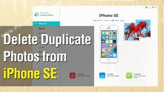 How to Find amp Delete Duplicate Photos from iPhone SE Easily [upl. by Aiset]