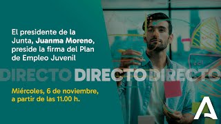 🔴 DIRECTO  Firma del Plan de Empleo Juvenil [upl. by Inava]