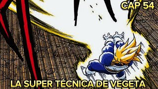 DBZ SAGA DE CELL MANGA A COLOR CAPITULO 54 LA SUPER TÉCNICA DE VEGETA [upl. by Anniram]