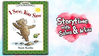 I See You Saw by Nurit Karlin  Guided Reading Book Level F  My First I Can Read Book [upl. by Niki235]