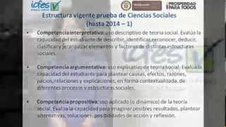 ¿Qué se evaluará en Ciencias Sociales y Ciudadanas en SABER 11° 20142 [upl. by Ahsenrat]