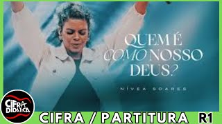 Quem é Como Nosso Deus  Nívea Soares  CIFRA na PARTITURA [upl. by Omolhs]