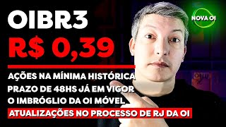 🚨OIBR3  R 039 AJUSTE DA OI MÓVEL PODE IMPACTAR A SAÍDA DA RECUPERAÇÃO JUDICIAL DA OI [upl. by Manchester]