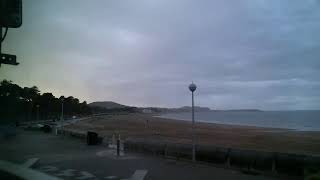 Môr Watersports Beach and Weather Webcam  North Wales  25th October 2024 [upl. by Suixela]