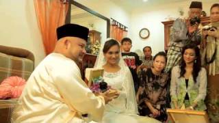 Harith Iskander  Jezamine Wedding Highlight [upl. by Spanjian237]