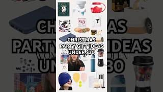 Christmas party gift ideas  under 30 christmaspartygiftideas whitelephant giftguide gifts2024 [upl. by Nueovas717]