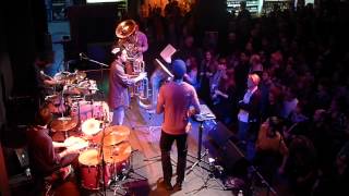 Sons of Kemet at the Rich Mix London 12022014 new track Eagle Hall [upl. by Rockefeller]