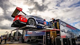 2024 12 Hours of Sebring  64 Ford Mustang GT3 Onboard race start [upl. by Akiemahs270]