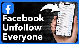 How To Unfollow Everyone On Facebook [upl. by Irovi]