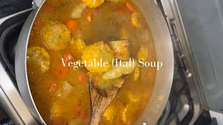 VEGETABLE ITAL SOUP [upl. by Nirej56]