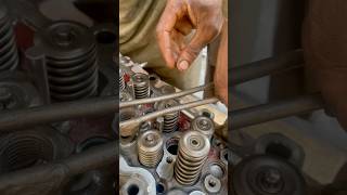 How to Valve lock adjustment amazing skills shortsfeed automobile shorts [upl. by Yazbak]