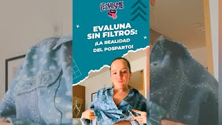 Evaluna comparte su experiencia de posparto Normalicemos nuestros cuerpos Shorts  Lechisme [upl. by Misa]