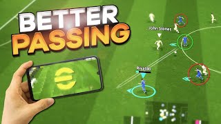 How To Improve Passing🔥 Passing Tips In efootball [upl. by Selmner422]