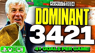 Gasperini’s DOMINANT 3421 FM24 Tactic  4 Goals Per Game [upl. by Barimah]