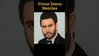 Vivian Dsena Sketches viviandsena viviandsenathesuperhero viviandesena hindiserialgossips [upl. by Dara]