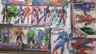 Unboxing Avengers Toy  Avengers Toy Collection  Figure Action  Avengers End Game  Review ASMR [upl. by Ilak]