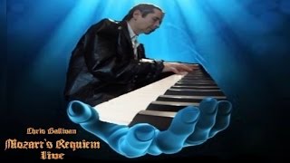 MOZARTS REQUIEM  LIVE  LIBERACES RHINESTONE PIANO  CHRIS GALLIVAN [upl. by Doehne]