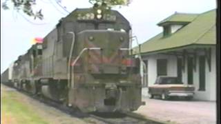 The Texas Mexican Railway before KCS and Nafta 1982  1996 [upl. by Alaham390]