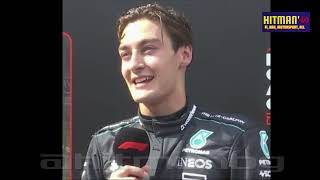 George Russell post RACE interview  F1 2024 Austrian Grand Prix [upl. by Magan]