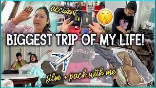 Going On The BIGGEST Trip Of My Life Film amp Pack With Me Vlog  ThatQuirkyMiss [upl. by Llerrad709]