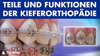 Kieferorthopädie – Teile und Funktionen der Zahnspange © [upl. by Chaiken]