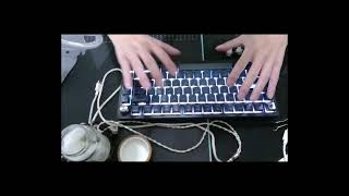 Typing sounds of CORSAIR K65 PLUS WIRELESS amp K65 RGB MINI [upl. by Riggs699]