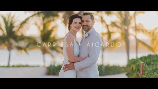 Barceló Maya Palace Wedding  Carrissa  Aicardo  Riviera Maya Wedding Highlights [upl. by Fleisher]