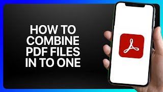 How To Combine Pdf Files In To One In Adobe Acrobat Reader Tutorial [upl. by Coulson429]