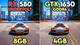 RX 580 vs GTX 1650  11 Games Tested in 2024 [upl. by Muraida]