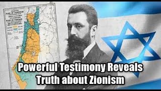 Powerful Testimony Reveals Truth about Zionism [upl. by Ahiel87]