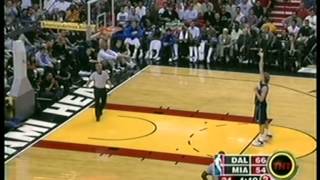 Dirk Nowitzki 41 pts10 reb season 2005 mavs vs heat [upl. by Tertius]