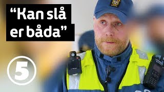 Tunnelbanan  Intensiv jakt på man som har misshandlat två kvinnor  Torsdagar 2000 på Kanal 5 [upl. by Elletnahs]