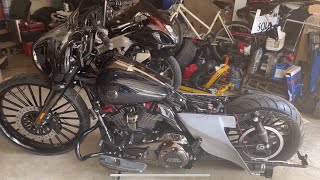 🎱 Harley Street Glide CVO Custom Build PART 2  300 Kit Custom Hayabusa UPDATE [upl. by Peony]