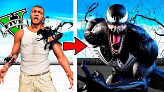 BECOMING VENOM in GTA 5 [upl. by Genesia]