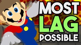 What is the Most Lag Possible in Super Mario Maker [upl. by Pellet]