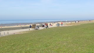 Duhnen Strand Osterferien Sonnenschein  Livestream Cuxhaven Dienstag 30321 [upl. by Emmeram]