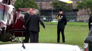 HM Queen Elizabeth II in Greenock Battery Park July 4th 2012 [upl. by Holna]