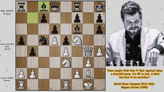 Carlsens Brilliant Tactics 1️⃣ Carlsen vs MVL 2015 [upl. by Asirap]