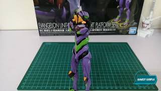 RG Evangelion Unit 01 stop motion build  my first video [upl. by Huttan]