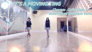 IT’S A MOVING THING Line Dance [upl. by Lunn]