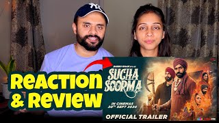 Sucha Soorma Trailer Review amp Reaction  Babbu Maan  Shalini Arnot [upl. by Leith]