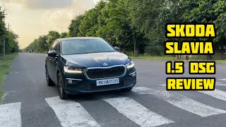 Why you should consider Skoda Slavia 15 DSG Review Fuel Efficiency ACT Working✅Highway Cruising [upl. by Missi249]