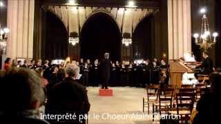 Choeur Alain Charron  Hallelujah Haendel [upl. by Klayman]