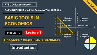 Graph and Diagrams  Chapter 6  Lecture 1  FYBCOM  Basic Tools in Economics  As per nep 2020 [upl. by Kern835]