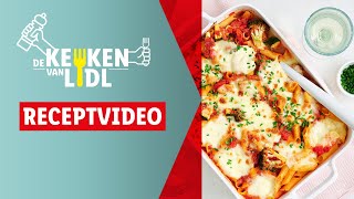 Pasta ovenschotel met tonijn amp lentegroentjes I Lidl België [upl. by Malloy]