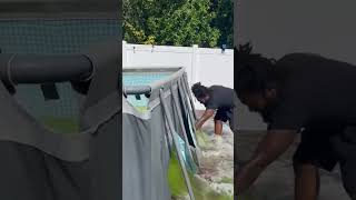 How to drain your pool pool drain fast [upl. by Aihsila]