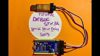 Debug the STM32 BluePill using SWD and STLINK V2 in STM32CubeIDE [upl. by Engracia]