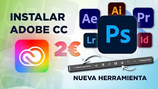 La MEJOR forma de instalar PHOTOSHOP y Creative Cloud  Todos los Programas [upl. by Idnerb533]