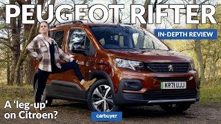 New Peugeot Rifter indepth review a legup on Citroen [upl. by Nosretep983]