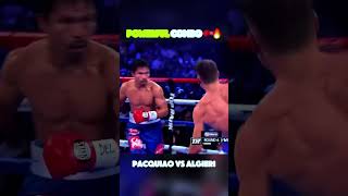 LEGENDARY Pacquiaos best COMBO vs Algieri knockoutpower pacman pacquaio philippines trending [upl. by Dyanne]